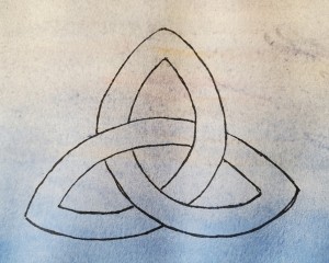 Praying about the flow of time: Praising the Three in One