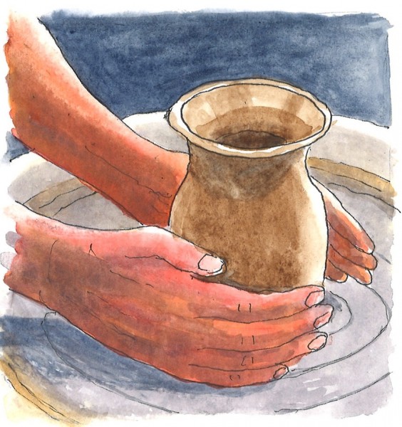 Jesus eats with a Pharisee, parts 3 and 4